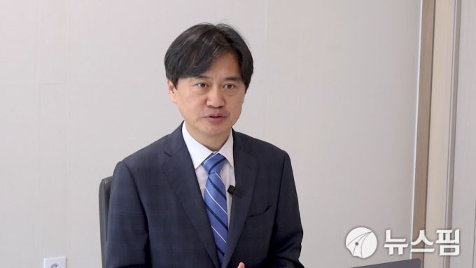 이동준 지투파워 부사장(CTO)이 뉴스핌과 인터뷰를 진행하고 있다. [사진=뉴스핌]