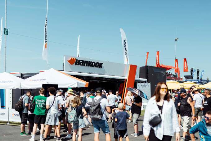 뉘르부르크링 24시(24H Nürburgring)에 마련된 '한국(Hankook) 브랜드 월드' [사진=한국앤컴퍼니그룹]