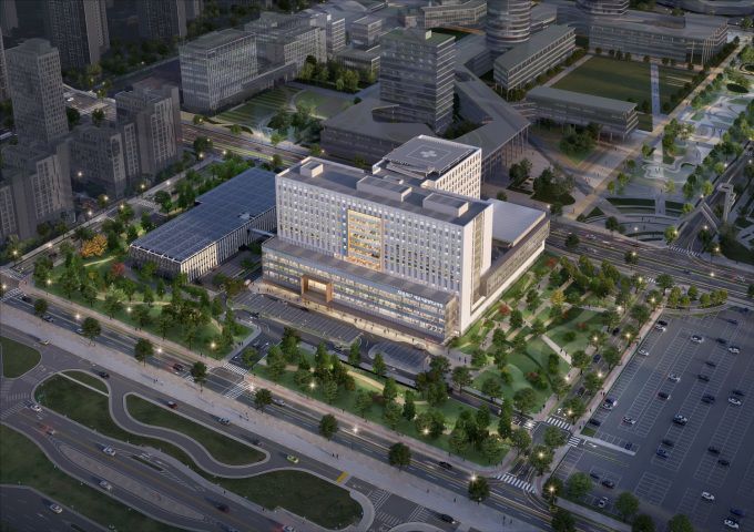 올해 착공 예정인 시흥배곧서울대병원 조감도. [사진=시흥시]