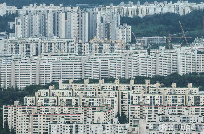 서울 시내 아파트 단지 모습. [사진=윤창빈 기자]