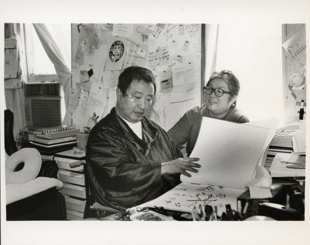 [서울=뉴스핌] 이지은 기자 =  이은주, 백남준과 시게코, 2000 [사진=국립현대미술관] 2025.06.30 alice09@newspim.com