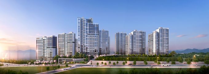 검단호수공원역 중흥S-클래스 투시도 [제공 = 중흥토건]