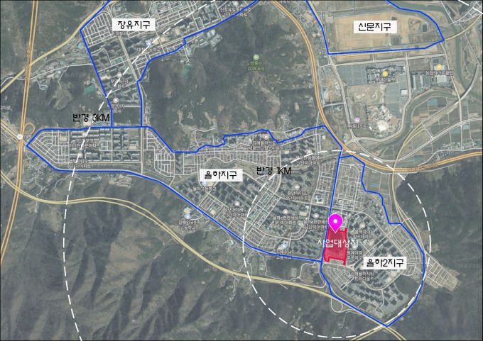 모산 유아체육센터 건립사업 위치도 [사진=김해시] 2025.07.09