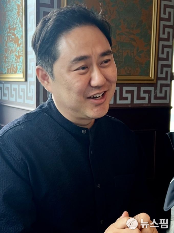 [서울=뉴스핌] 어반브레이크 페스티벌을 이끄는 장원철 대표. [사진=이영란 미술전문기자] 2025.07.08 art29@newspim.com
