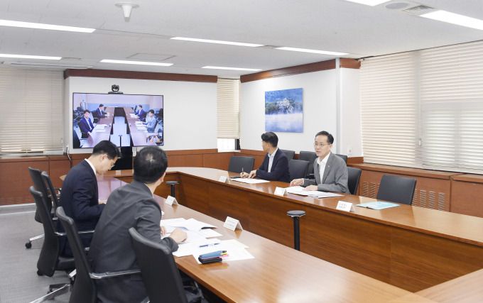 이형일 기획재정부 장관 직무대행 1차관이 14일 오후 서울 종로구 정부서울청사에서 열린 '제50차 물가관계차관회의'를 주재하고 모두발언을 하고 있다. [사진=기재부] 2025.07.14 rang@newspim.com