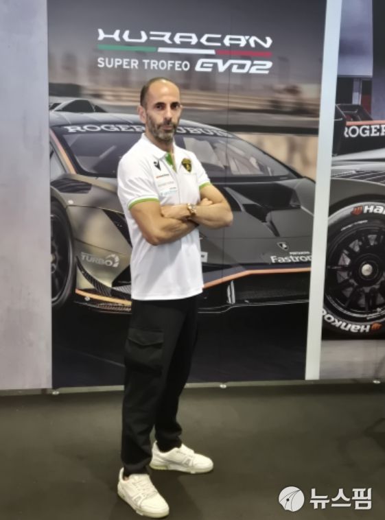 [인제=뉴스핌] 김승현 기자 = 프란체스코 스카르다오니(Francesco Scardaoni) 오토모빌리 람보르기니(Automobili Lamborghini) 아시아 태평양 지역 총괄. 2025.07.19 kimsh@newspim.com