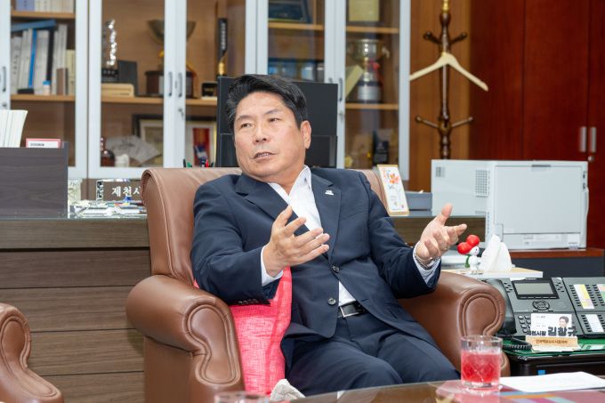 김창규 제천시장[충북=뉴스핌] 백운학 기자 = 2025.07.22 baek3413@newspim.com