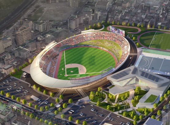 성남 야구전용구장 조감도. [사진=KBO]