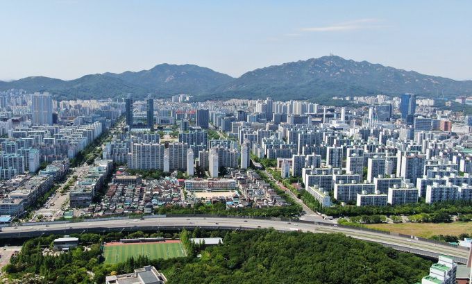 평촌신도시 전경. [사진=안양시]