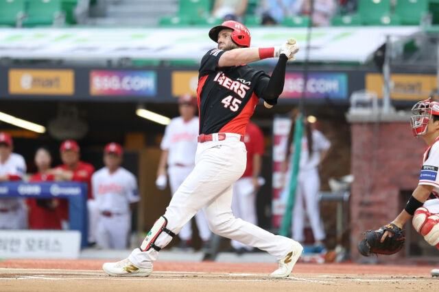 KIA의 패트릭 위즈덤. [사진 = KIA]