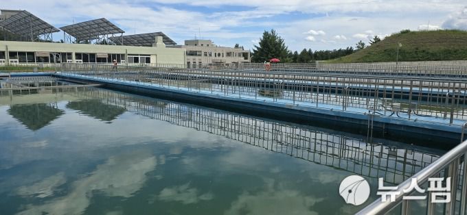 [강릉=뉴스핌] 이형섭 기자 = 강릉시민의 생활용수를 공급하는 홍제정수장. 2025.09.01 onemoregive@newspim.com
