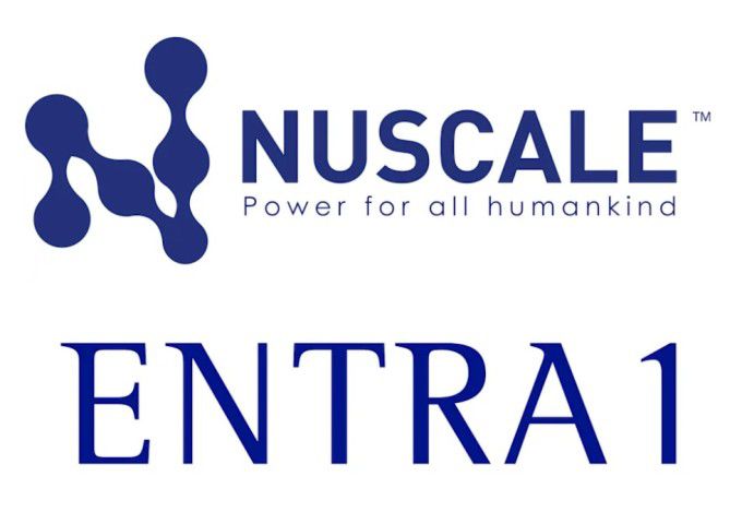 뉴스케일 파워와 엔트라원 에너지 로고 [사진 = 업체 제공]