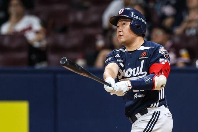 [서울=뉴스핌] 손지호 기자 = 두산 베어스 양의지. [사진=두산 베어스] 2025.09.04 thswlgh50@newspim.com