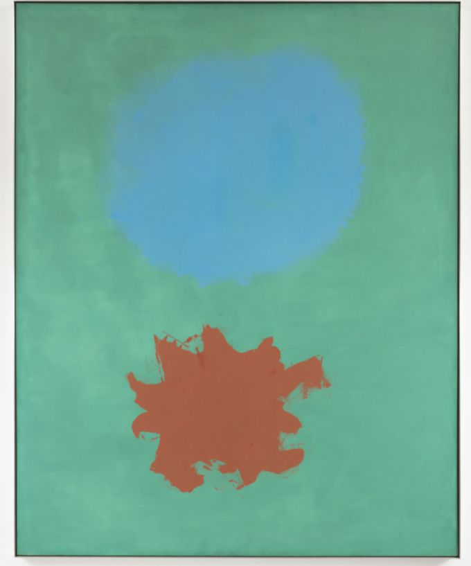 [서울=뉴스핌] 이영란 미술전문기자= 미국의 톱 갤러리 PACE가 프리즈서울 2025에 선보인 아돌프 고티브의 유화. [사진=PACE]  2025.09.04 art29@newspim.com