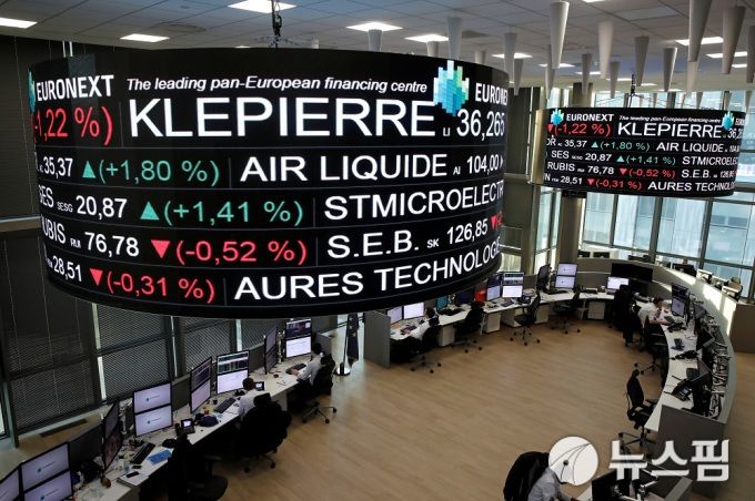 프랑스 파리 증권거래소[사진=로이터 뉴스핌]