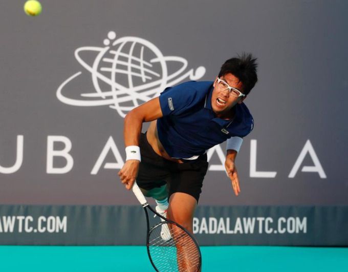 5일 ITF 암만 미네랄 대회 단식 우승을 차지한 정현. [사진 = 정현 인스타]