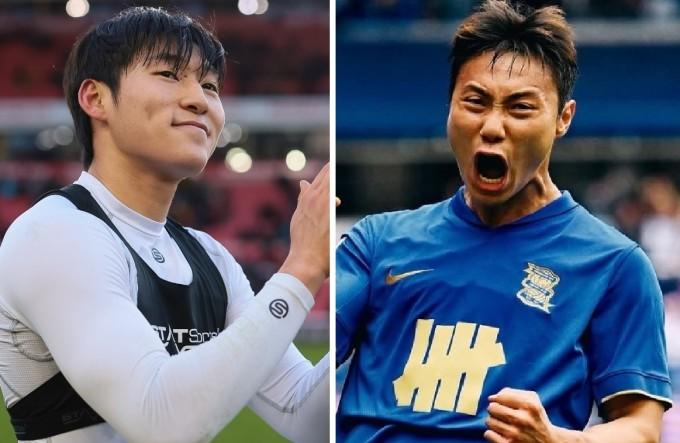 배준호(왼쪽)와 백승호. [사진=스토크시티, 백승호]