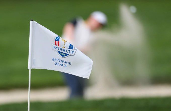 45회를 맞는 라이더컵 홀 깃발. [사진=라이더컵 홈페이지]