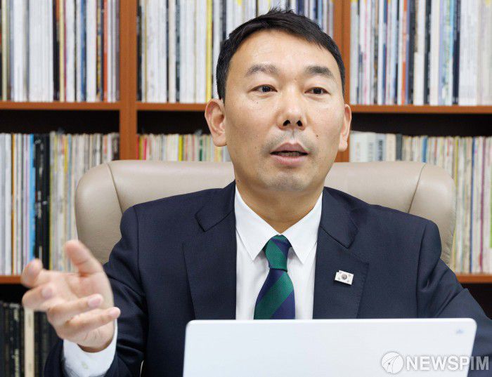 [서울=뉴스핌] 윤창빈 기자 = 김용민 국회 법제사법위원회 더불어민주당 간사. 2025.07.04 pangbin@newspim.com