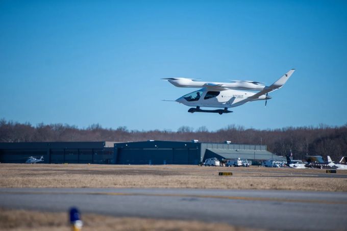 베타 테크놀로지스의 항공기 [사진=블룸버그]