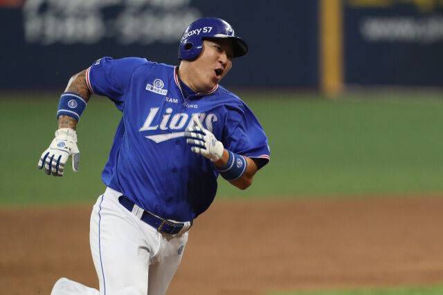 삼성 시절 최형우. [사진 = 삼성]