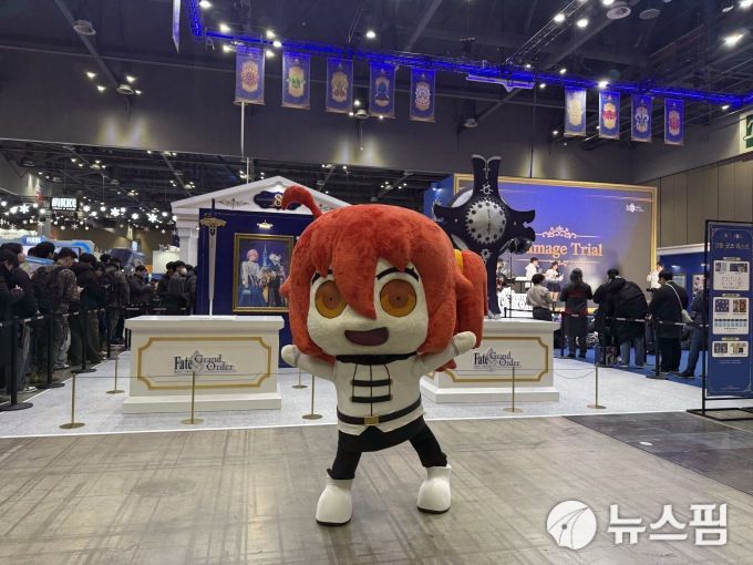 [고양=뉴스핌] 이성화 기자 = 5일 일산 킨텍스에서 개막한 'AGF 2025' 넷마블 '페이트/그랜드 오더' 부스. 2025.12.05 shl22@newspim.com