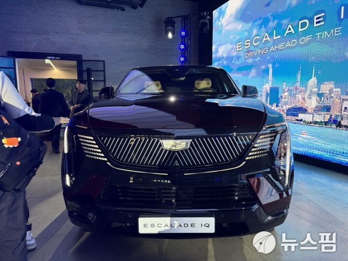 캐딜락 에스컬레이드 IQ.[사진=이찬우 기자]