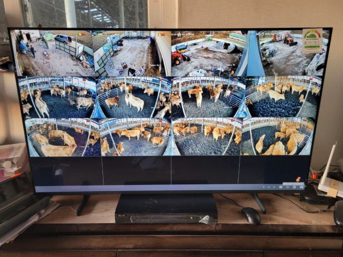 축사 ICT 융복합 스마트 장비 [사진=김해시] 2025.12.05