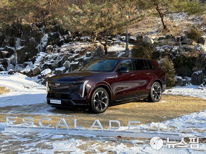 캐딜락 에스컬레이드 IQ. [사진=이찬우 기자]