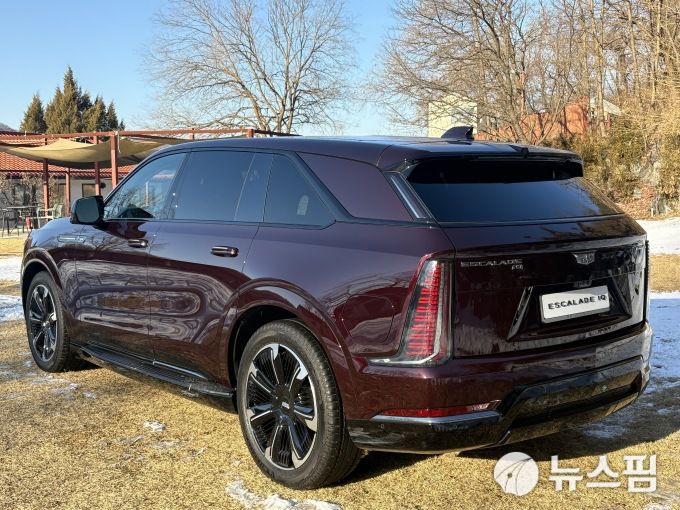 캐딜락 에스컬레이드 IQ. [사진=이찬우 기자]