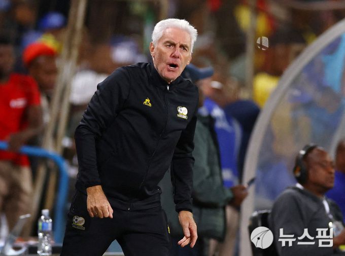 위고 브루스 남아공 감독. [사진=로이터 뉴스핌]