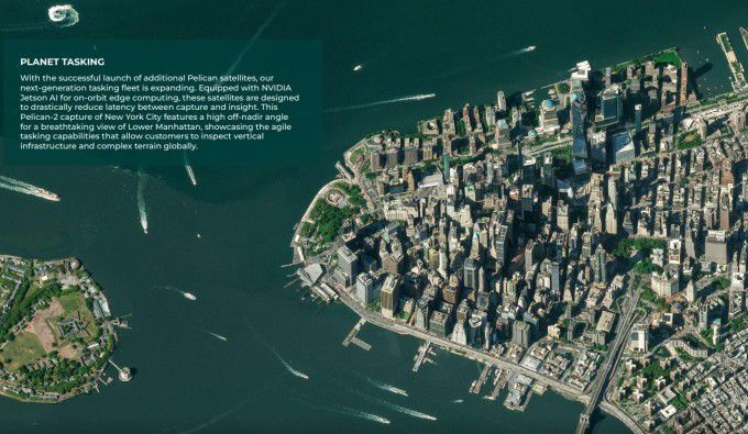 플래닛 랩스 위성이 찍은 뉴욕 맨하탄 [사진 = 업체 홈페이지]