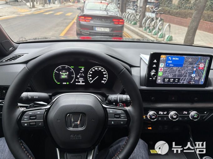 혼다 뉴 CR-V 하이브리드. [사진=이찬우 기자]