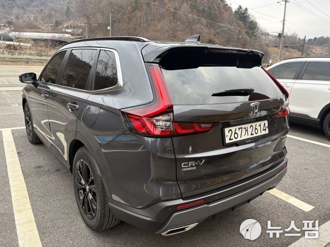 혼다 뉴 CR-V 하이브리드. [사진=이찬우 기자]