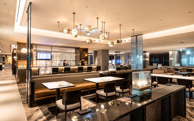 인천국제공항 제2여객터미널 대한항공 프레스티지 동편(우측) 라운지의 모습 [사진=대한항공]