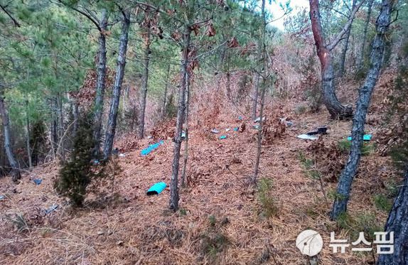 [서울=뉴스핌] 이영종 통일전문기자 = 북한이 지난 4일 개성시 개풍구역 묵산리 지역에 추락한 '적 무인기'라며 공개한 사진. [사진=노동신문] 2026.01.10 yjlee@newspim.com