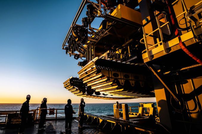 심해저 광물 채굴을 위한 TMC의 장비 [사진=업체 제공]