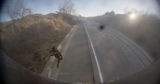 중앙고속도로 사고 현장[사진=경북소방본부] 2026.01.15 nulcheon@newspim.com