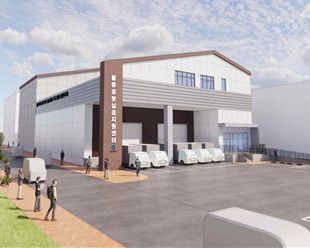 물류로봇 실증지원센터 조감도[사진=김해시] 2026.01.16