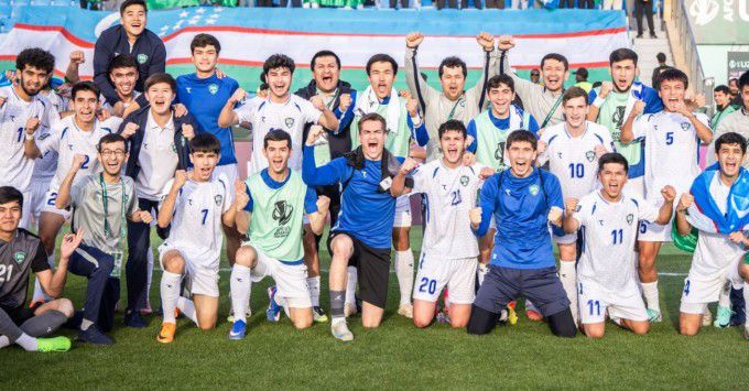 [서울=뉴스핌] 박상욱 기자 = AFC U-23 아시안컵에 출전한 우즈베키스탄 대표팀 선수들. [사진=AFC] 2026.01.16 psoq1337@newspim.com