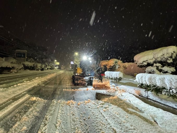2024년 안양시 제설작업. [사진=안양시]