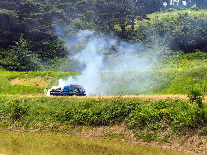 방역작업[사진=울진군] 2026.01.21 nulcheon@newspim.com