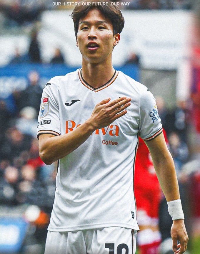 [서울=뉴스핌] 박상욱 기자 = 엄지성. [사진=스완지 시티 FC] 2026.01.12 psoq1337@newspim.com