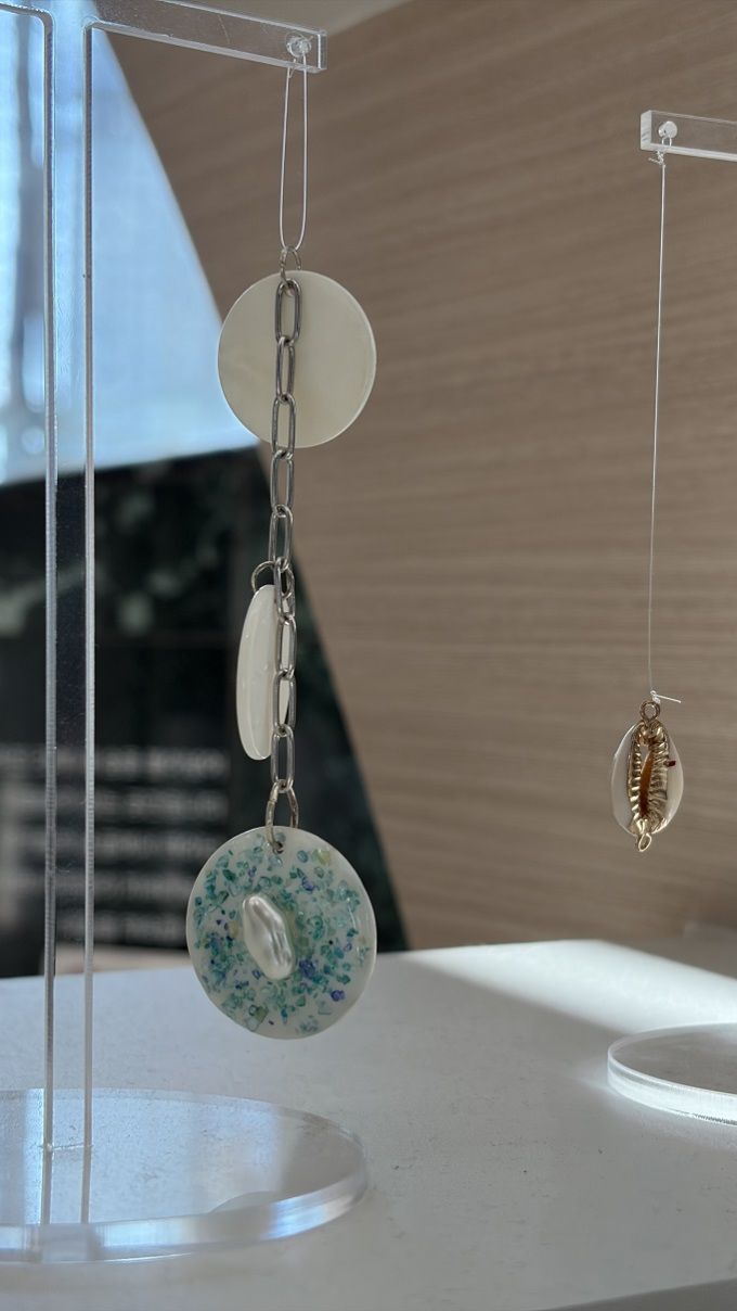 조개껍데기 업사이클 제품. [사진=경기도]