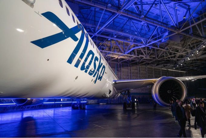 알래스카 에어 항공기 [사진=블룸버그]