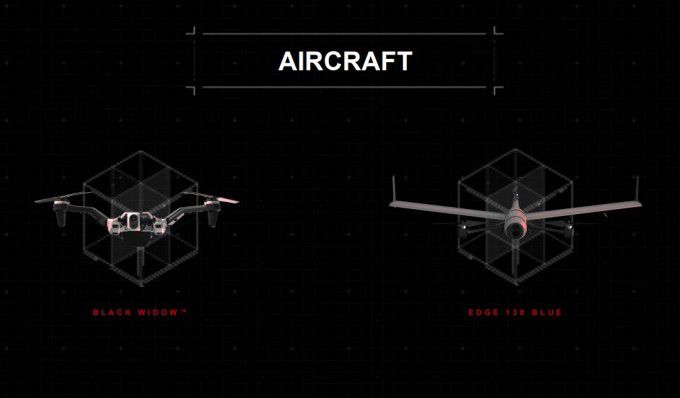 블랙 위도우와 엣지 130 블루 [사진=레드 캣 홈페이지]
