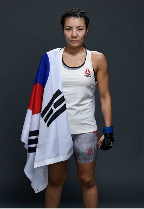 UFC 플라이급 파이터 김지연 (사진=UFC 제공)