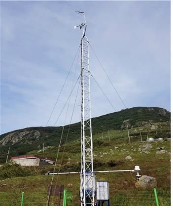 가거도 자동기상관측장비(ASW) 복구 모습(사진=연합뉴스)