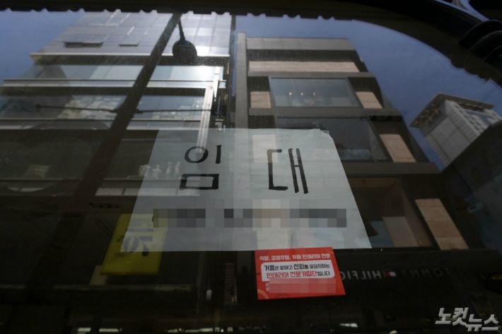 코로나19 장기화로 폐업하거나 임대, 임시휴업 매장이 많아진 서울 중구 명동 거리(사진=이한형 기자/자료사진)