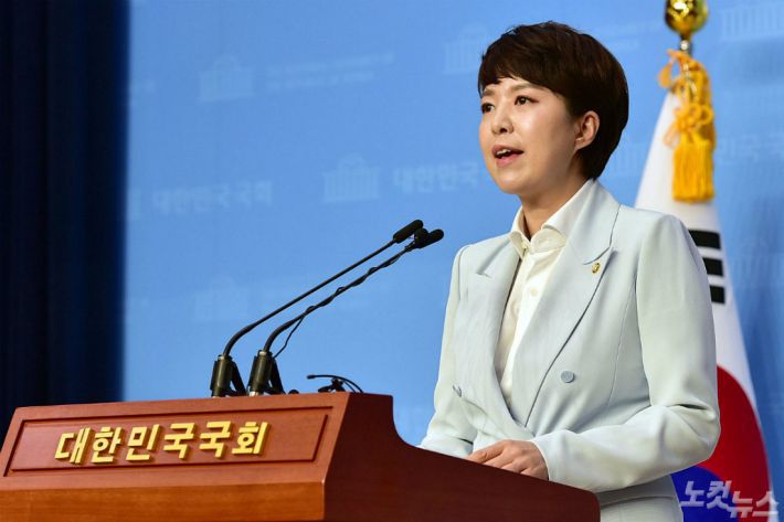 미래통합당 김은혜 대변인(사진=윤창원 기자)